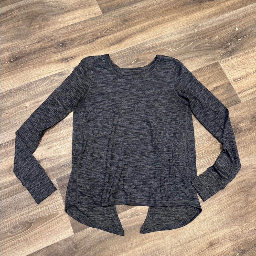 Lululemon Long Sleeve Backless Tee